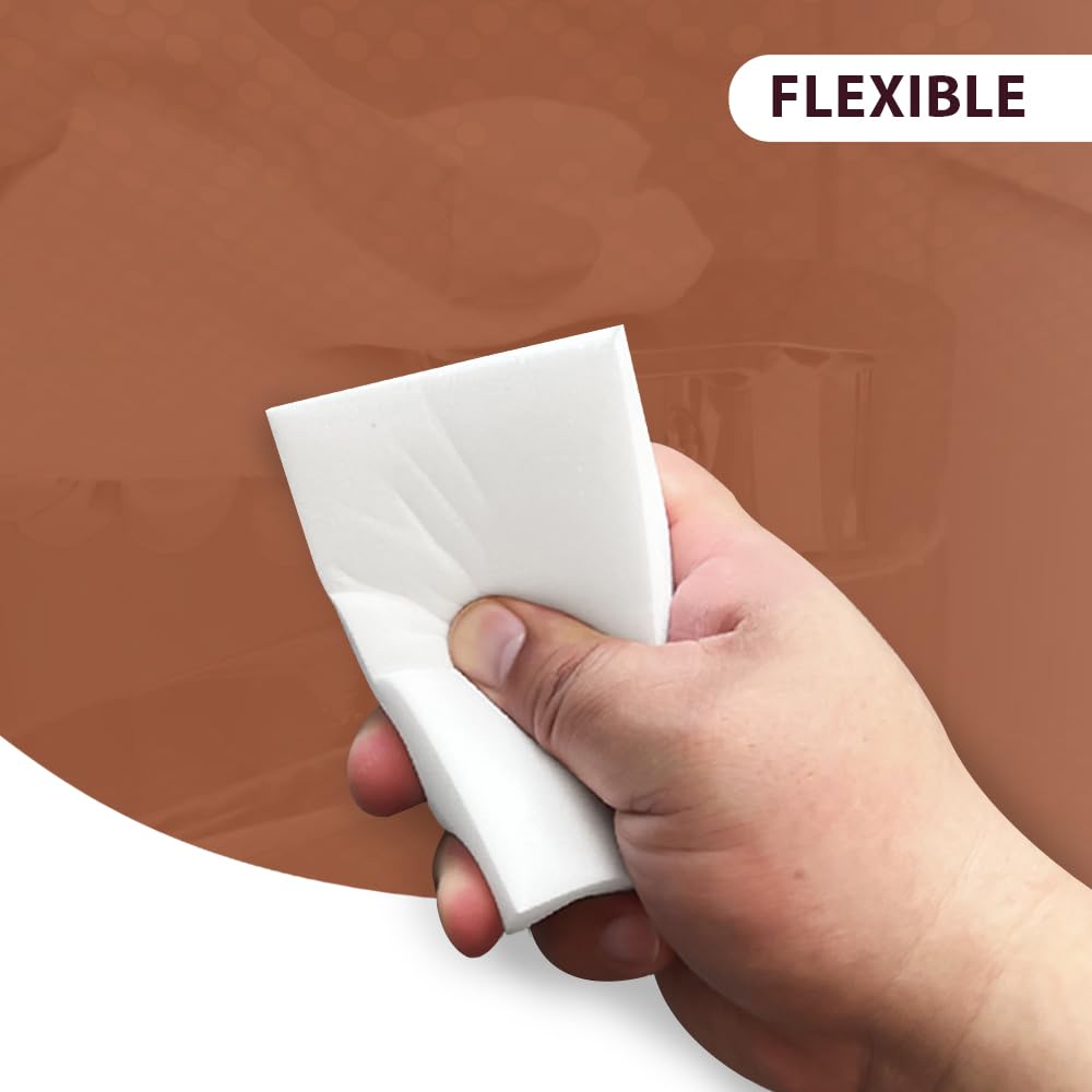 FABRIO Melamine Cleaning Eraser Sponges - Pack of 10 with 2 Denser for Heavy-Duty Cleaning 4