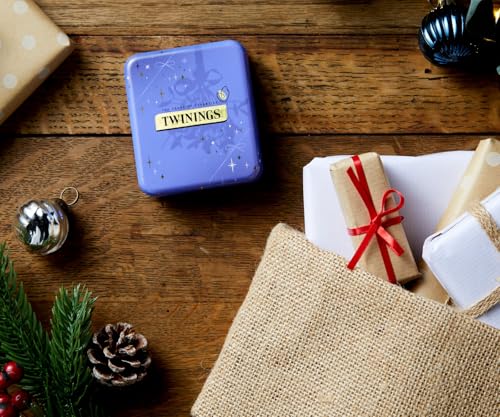 Twinings Festive Limited Edition Pocket Tea Tin with Superblends Sleep & Glow 5