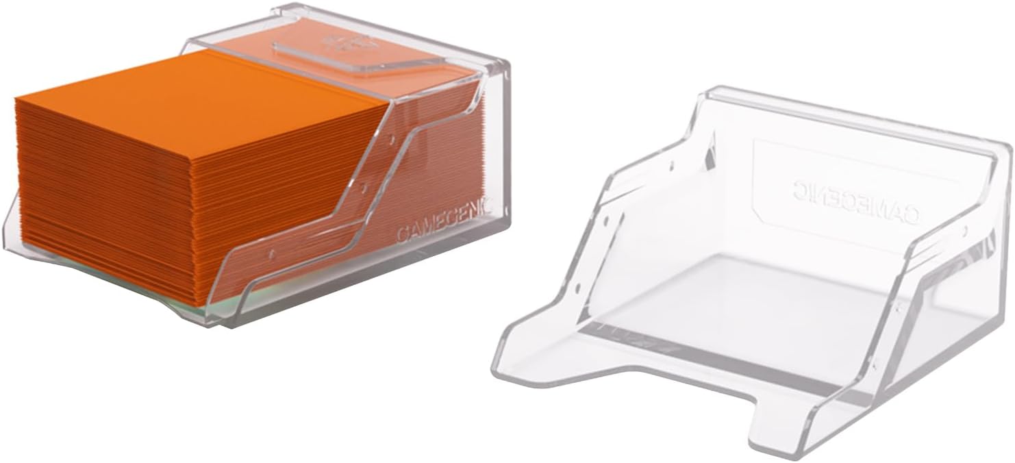 Gamegenic Bastion 50+ Transparent Deck Box for Card Games 3