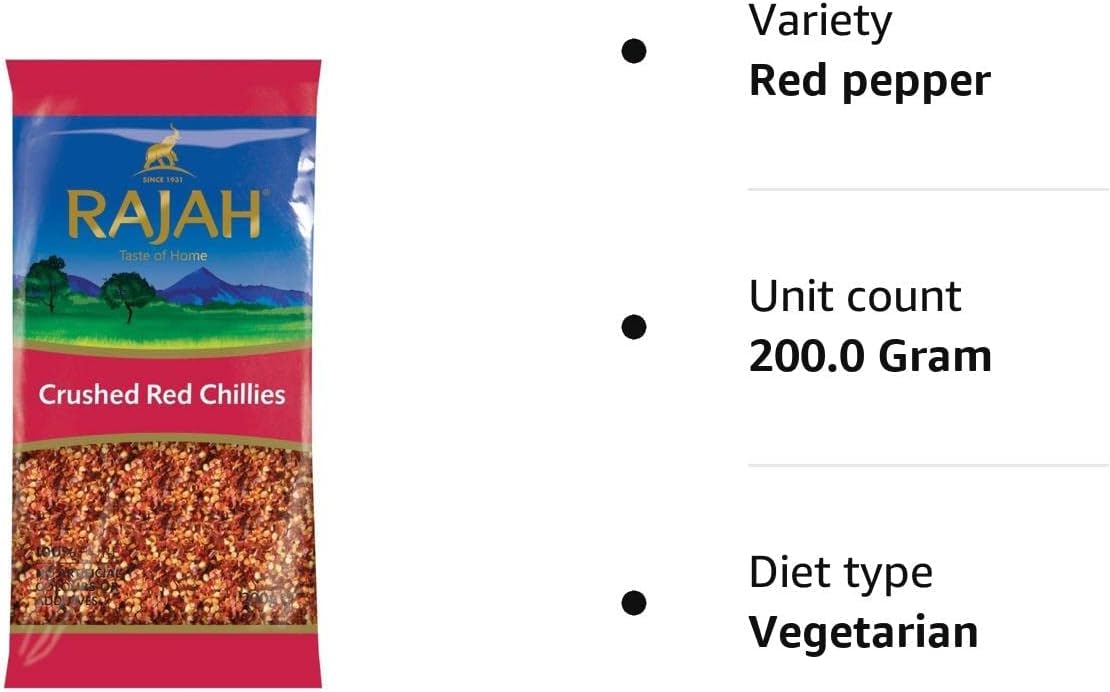 Rajah - Crushed Red Chillies 200g 3
