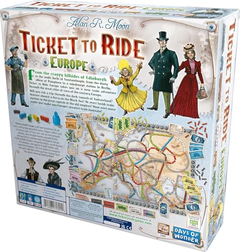 Days of Wonder Ticket to Ride Europa Brettspiel 6