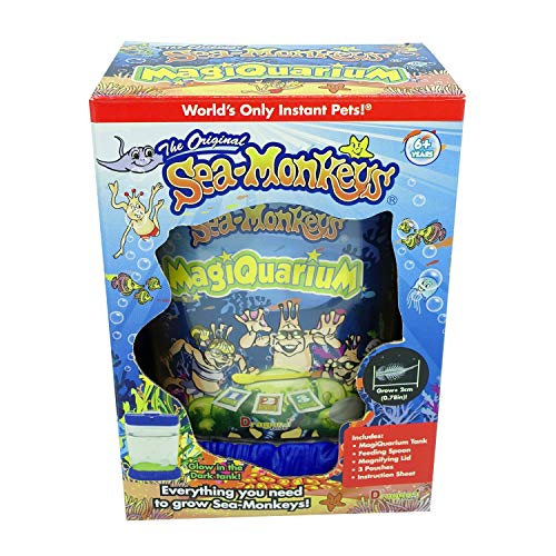 Sea Monkeys Glow in the Dark Magiquarium - Educational Science Kit for Kids 6+