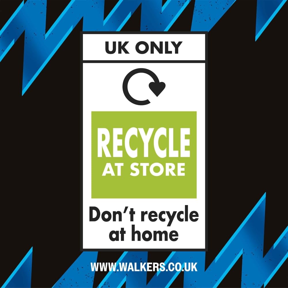 Walkers Max Salt & Malt Vinegar Crisps 50g (Pack of 24)