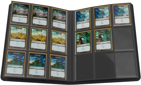 Gamegenic 18-Pocket Casual Album – 20-Page Collectible Card Storage, 360-Card Capacity, Black 3