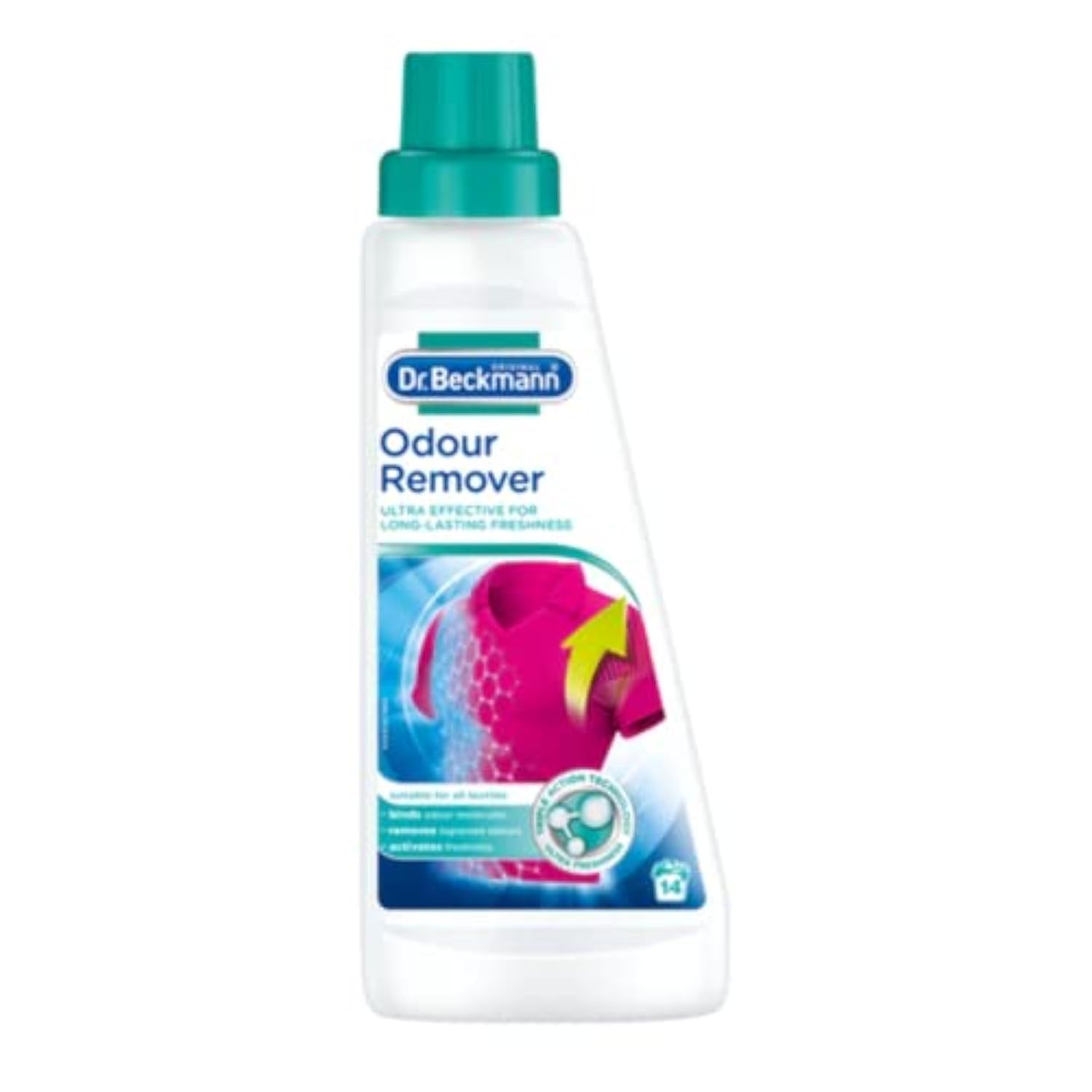 Dr. Beckmann Odour Remover Liquid for All Fabrics | Fights Stubborn Odours | 500 ml