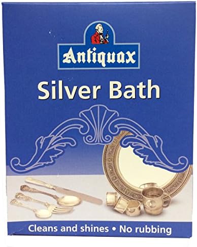 Antiquax - Silver Bath Cleaning Kit, Clear, Set of 3 Sachets