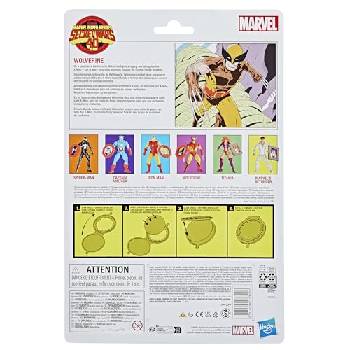 Marvel Legends Series Wolverine - X-Men Secret Wars Retro Action Figure 10