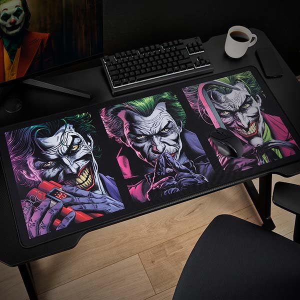 DC Comics Joker - Subsonic XXL Gaming Mouse Pad 90 cm x 40 cm - Officially Licensed 4