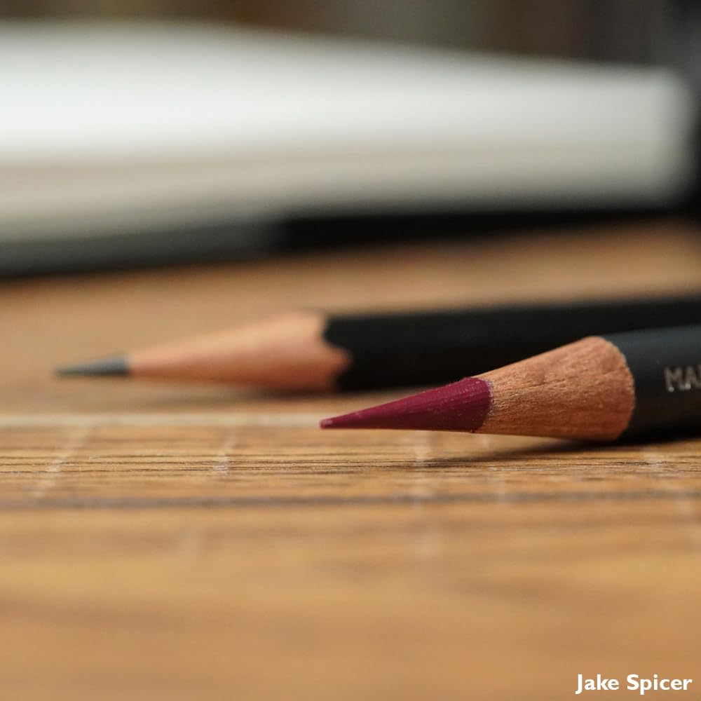 Derwent Manual Helical Pencil Sharpener - Super Point | Desk Clamp | Black 6