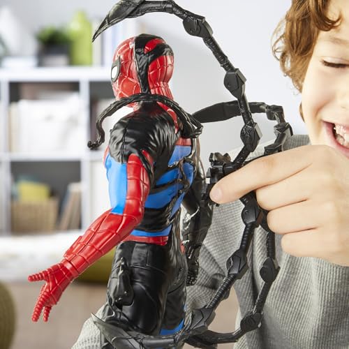Marvel Spider-Man Liquid Shifter Action Figure - Venomized Transformation, 11-Inch Titan Hero Series Toy for Ages 4+ 12
