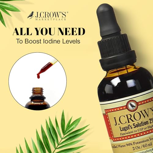 J.Crow's Lugol's Solution of Iodine, 2 Ounce - Premium Iodine Supplement for Health & Water Purification 5