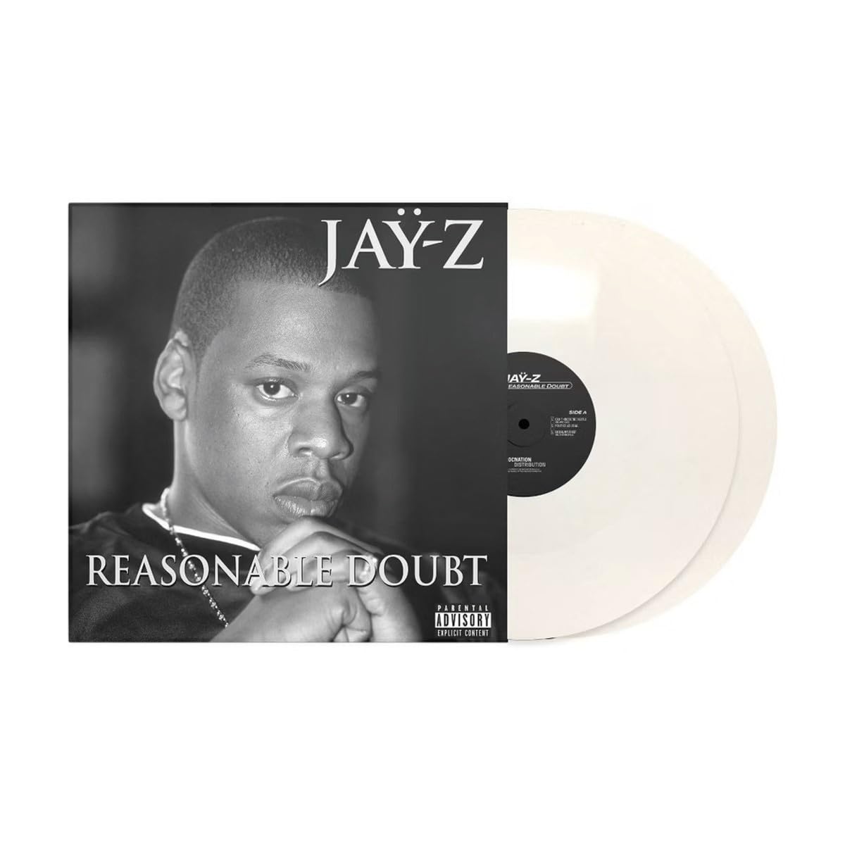 JAŸ-Z - Reasonable Doubt [White Vinyl w/ Alt Cover] 1