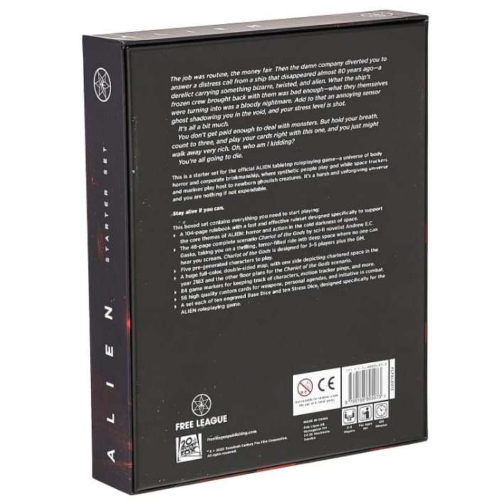 Free League ALIEN Roleplaying Game Starter Set [Tabletop Game] 3