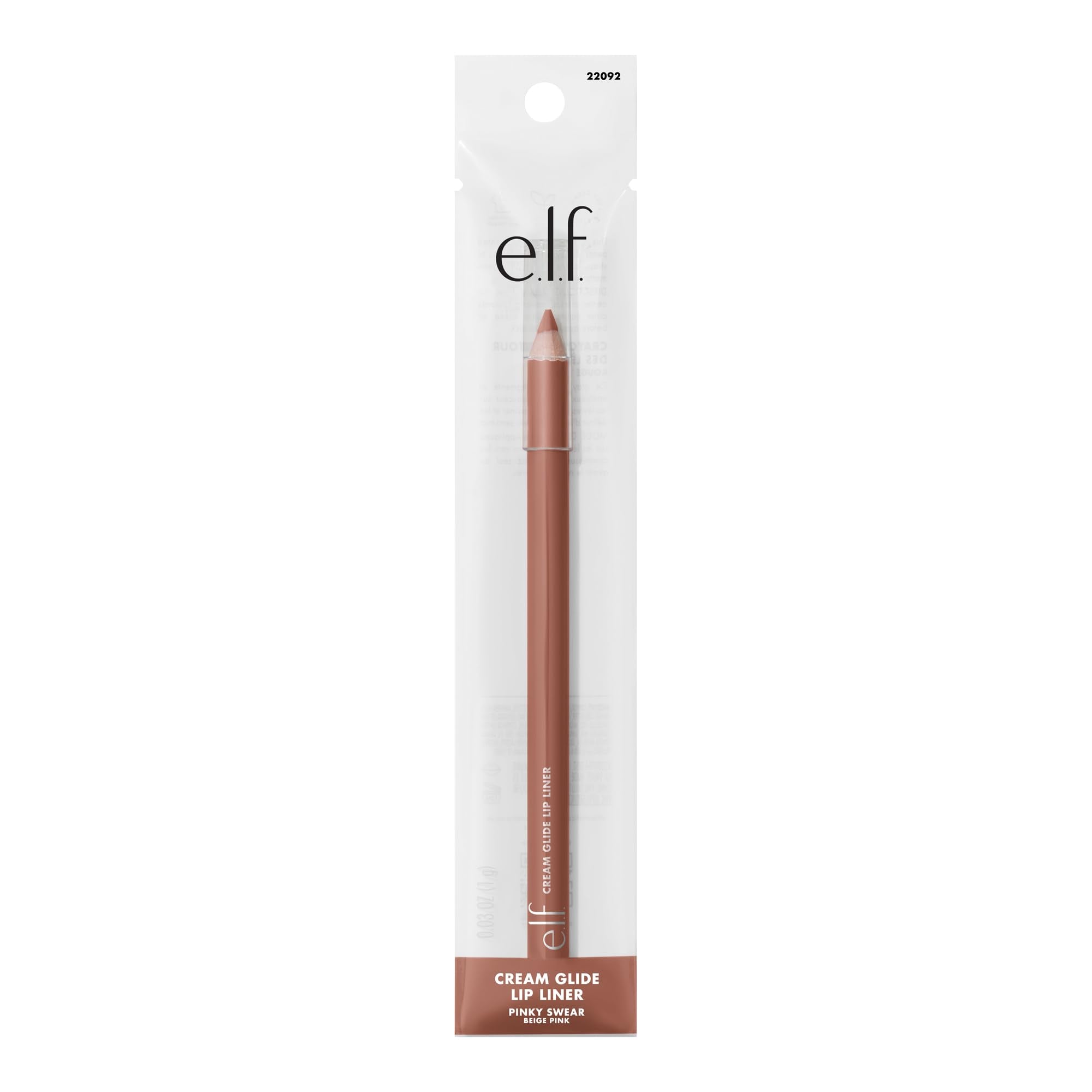 e.l.f. Cream Glide Lip Liner (4g) - Pinky Swear 4