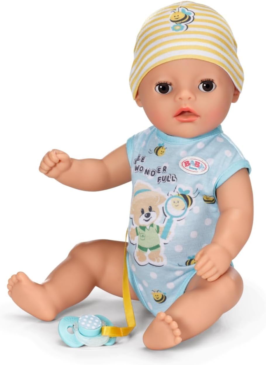 BABY born Little Magic Boy 36 cm - Interactive Baby Doll with 7 Lifelike Functions for Toddlers 3