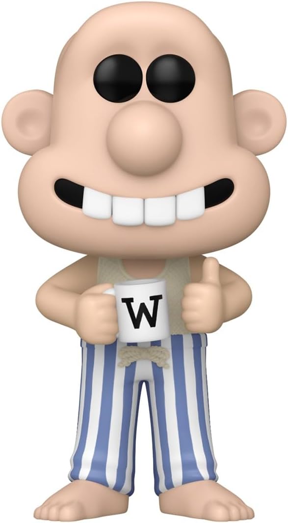 Funko Pop! Movies: Wallace in Pajamas & Gromit Vinyl Figure (79780) 2