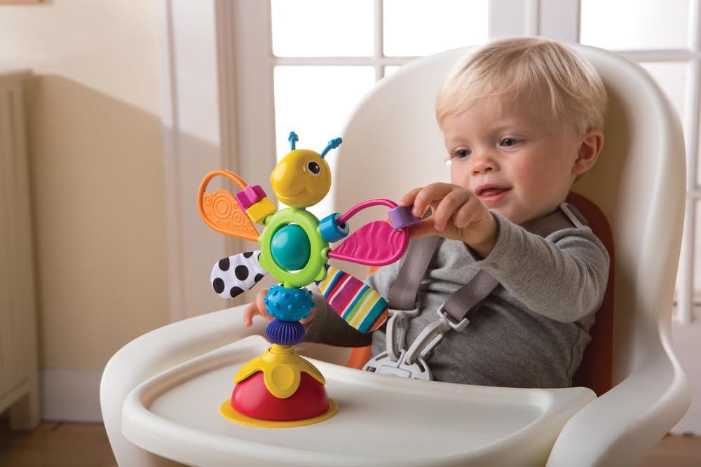 LAMAZE Freddie the Firefly Table Top Baby Toy for Sensory Play and Teething, 6 Months+ 6