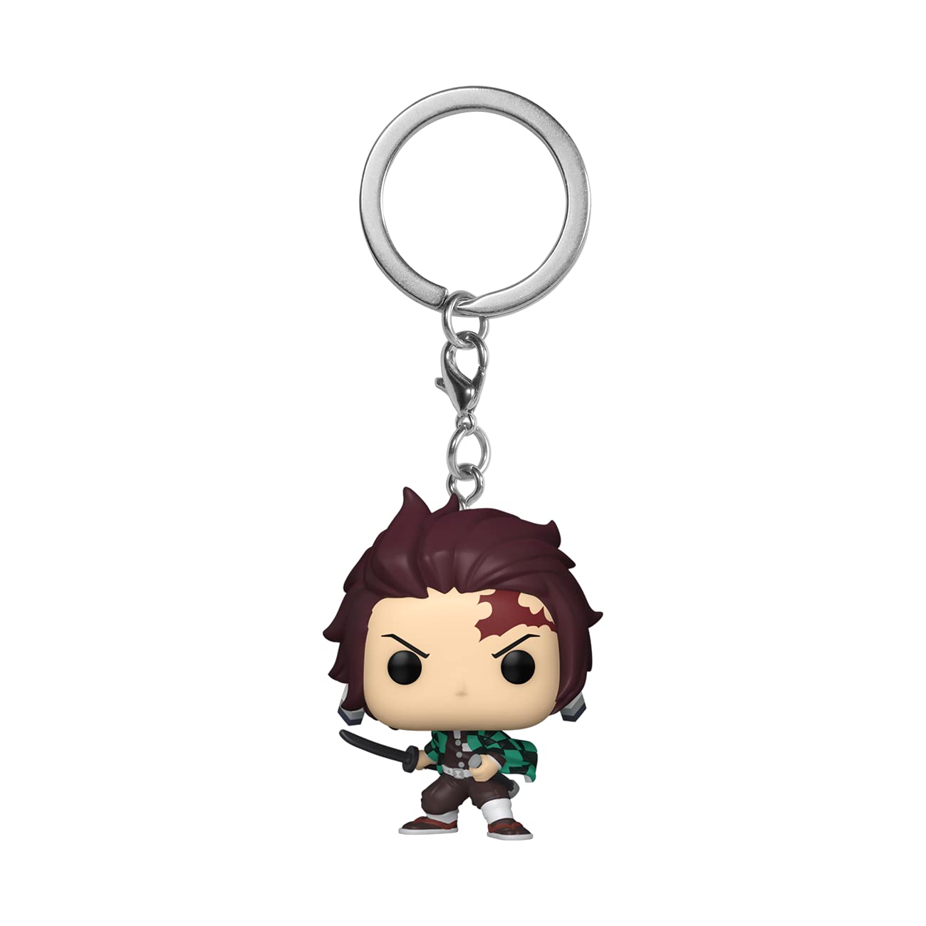 Funko POP! Keychain Demon Slayer Tanjiro Kamado Vinyl Figure | 4.63-in Tall