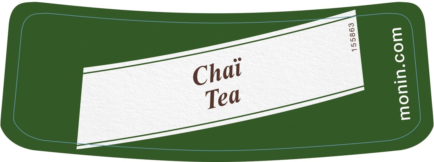 Monin Chai Tea Concentrate 700ml - Premium Beverage Syrup for Lattes, Frappes & Cocktails