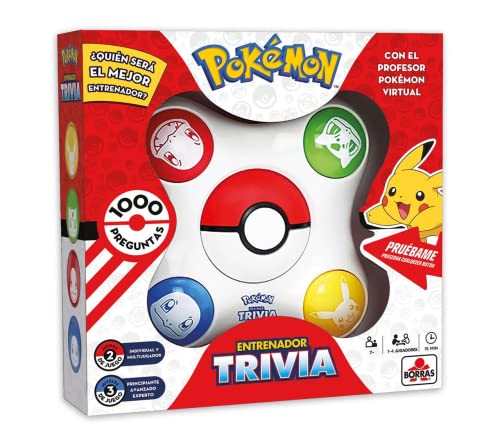 BORRAS Pokémon Trivia Board Game (19441)