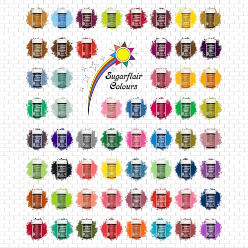 Sugarflair Spectral Marineblaue Lebensmittelfarbpaste (30 g) 7