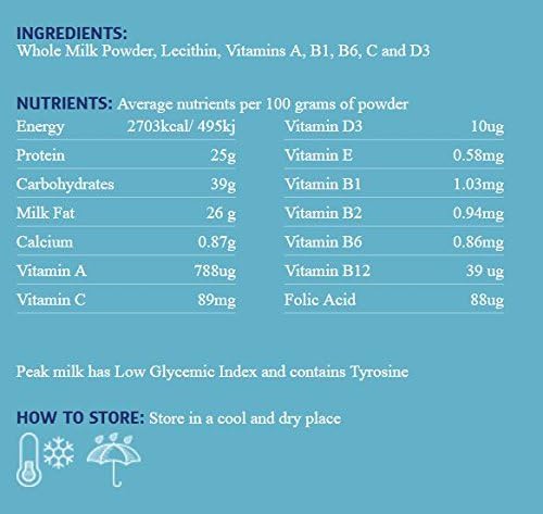 Peak - Full Cream Milk Powder 400g 3