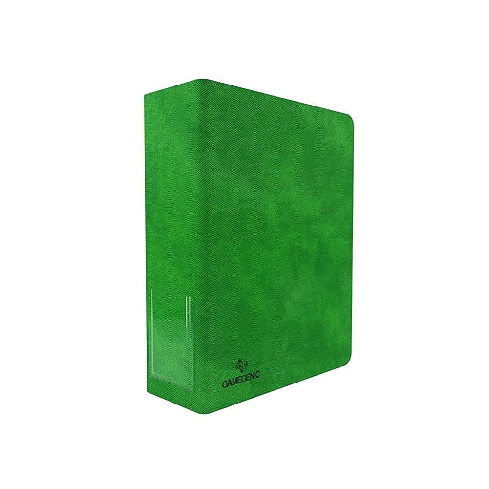 Gamegenic Prime Binder - Green, 3 D-Ring Card Binder for Trading Cards