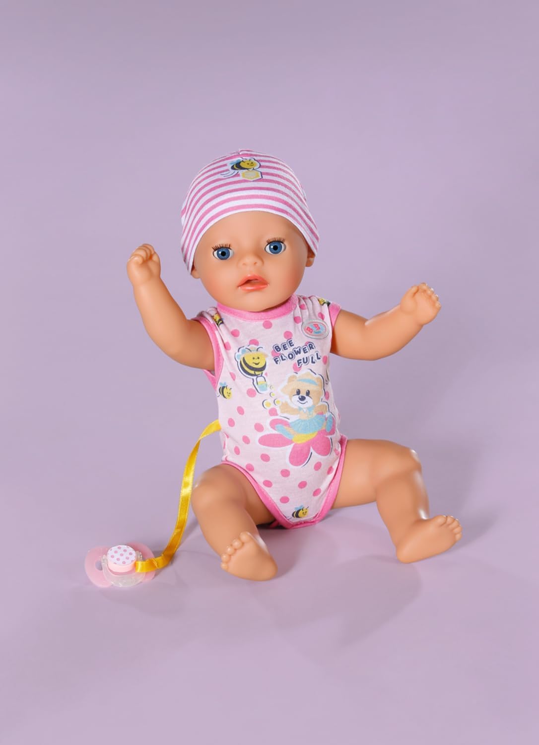 BABY born Little Magic Girl 36cm Doll with 7 Lifelike Functions - No Batteries Required 4