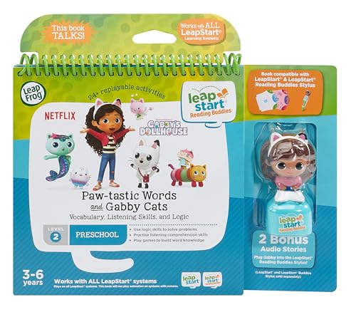 LeapFrog LeapStart Reading Buddies: Paw-tastic Words and Gabby Cats - Interactive Learning for Ages 3-6 8