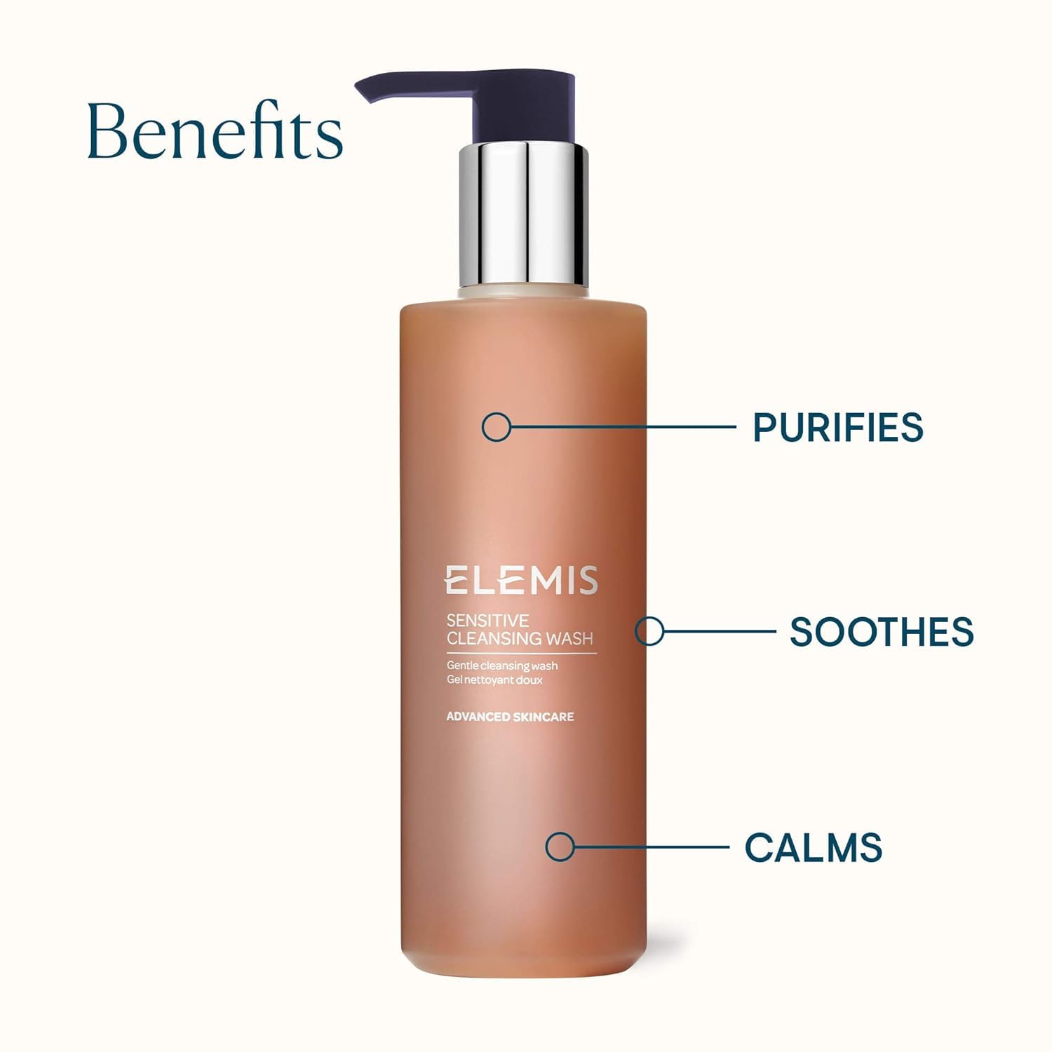 Elemis Sensitive Cleansing Face Wash - Gentle Purifying & Soothing Gel for Dry Skin | 200 ml 4
