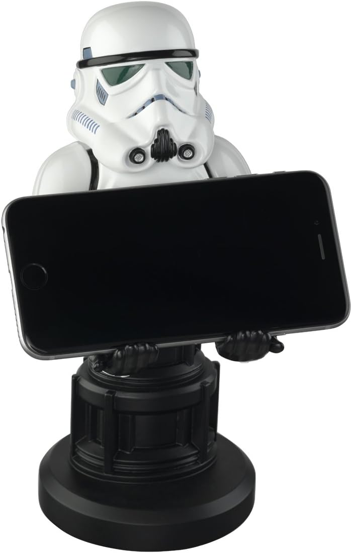 Star Wars Stormtrooper Cable Guy - Official Controller & Phone Holder Stand 4