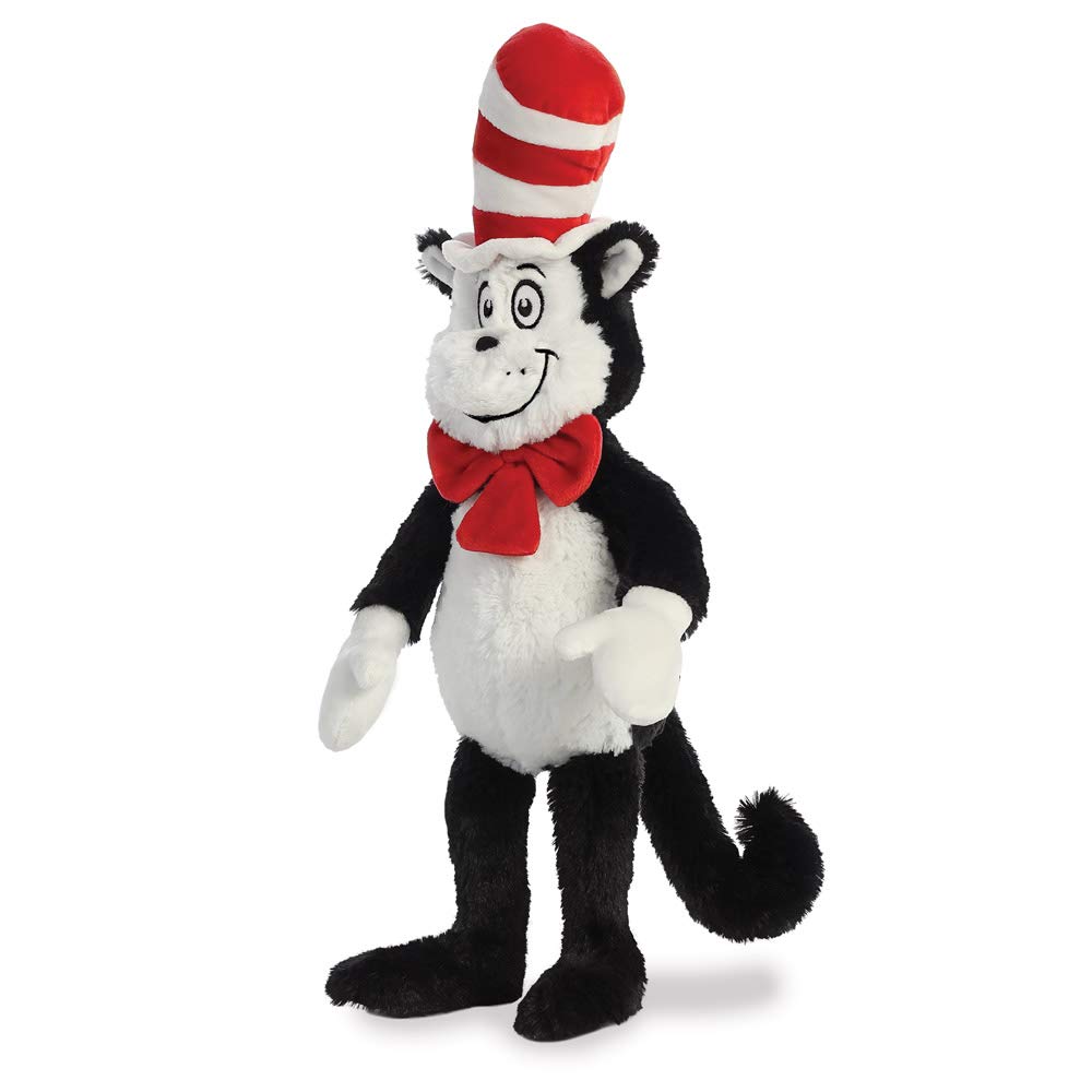 AURORA Dr. Seuss The Cat in the Hat Luvster Stuffed Toy | 42 cm | Official Licensed | Unisex 3