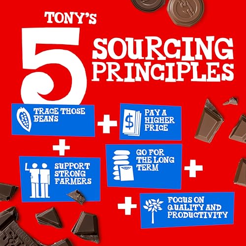Tony's Chocolonely - Rainbowpack Classic Chocolate Variety Pack (6 x 180g) 13