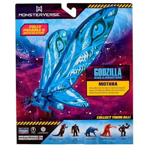MonsterVerse Godzilla King of the Monsters - Mothra 6-Inch Action Figure 5