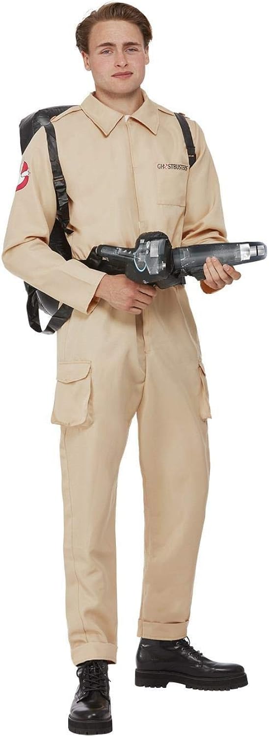 Smiffys Ghostbusters Men's Inflatable Costume Jumpsuit with Backpack 4