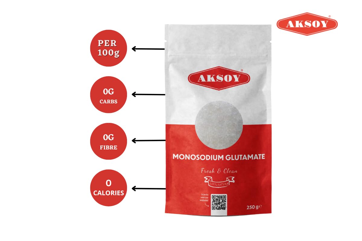 Aksoy 500g Premium MSG (Monosodium Glutamate) | Flavour Enhancer for Cooking 18