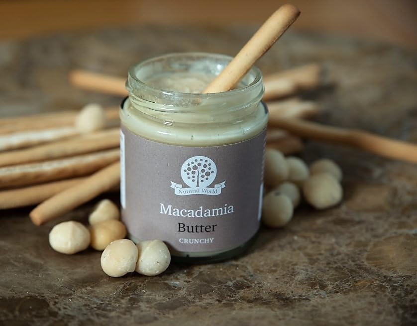 Nutural World - Crunchy Macadamia Nut Butter (170g) 3