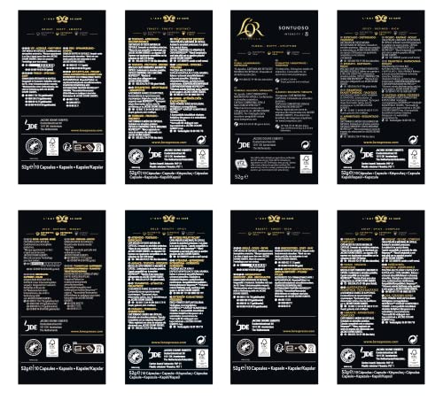 L'OR Favourites Assortment - Nespresso Compatible Coffee Pods (Pack of 80) 9