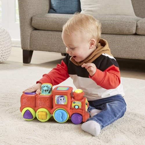 VTech Pop & Sing Animal Train - Interactive Musical Push & Pull Toy for Babies 6-36 Months 6