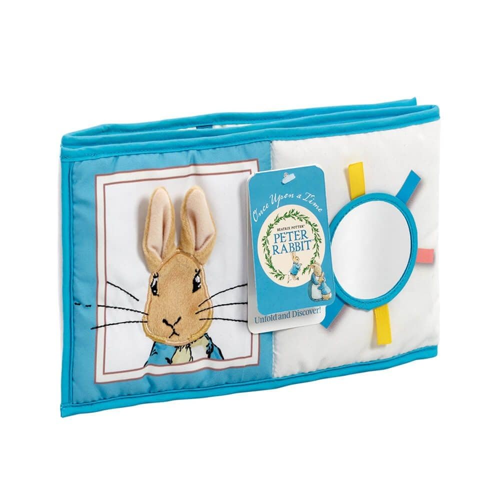 Rainbow Designs Peter Rabbit Unfold & Discover Interactive Developmental Baby Toy | Fabric | Unisex