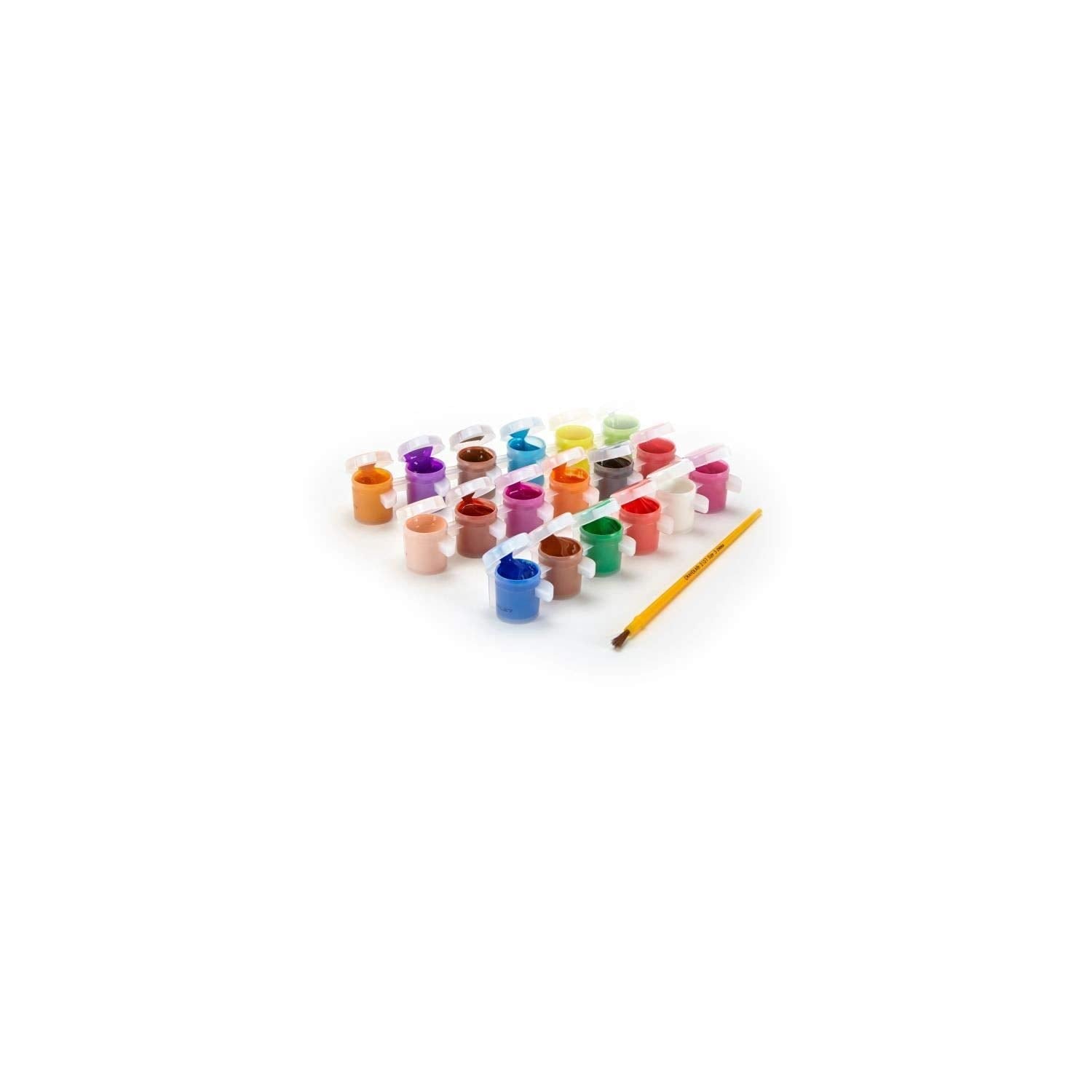 CRAYOLA Washable Tempera Paint Set - 18 Vibrant Colors, 90 ml Total Volume | Ages 3+ 3