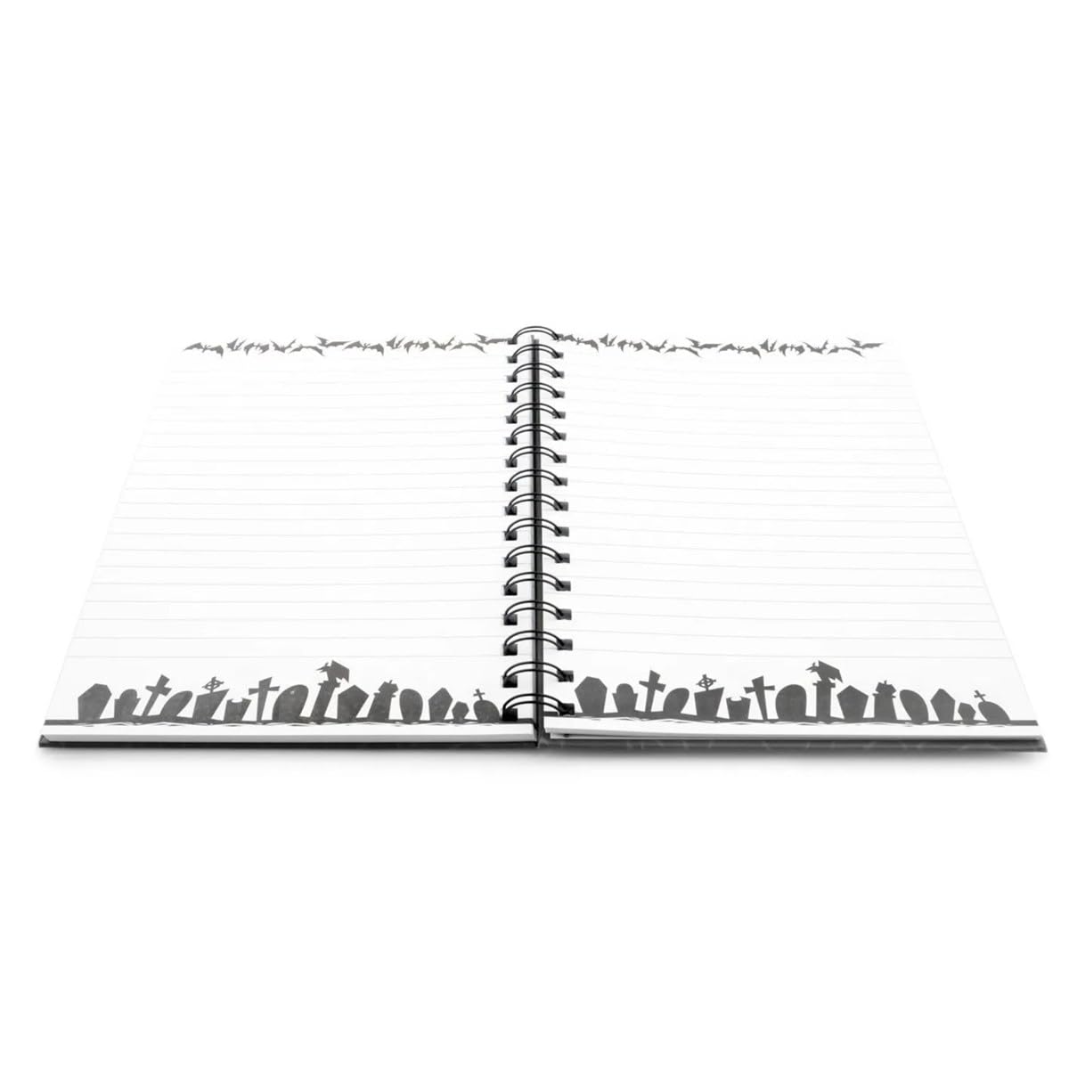 Pyramid International The Nightmare Before Christmas A5 Notebook - Official Merchandise | 80 Lined Pages | Elastic Fastener