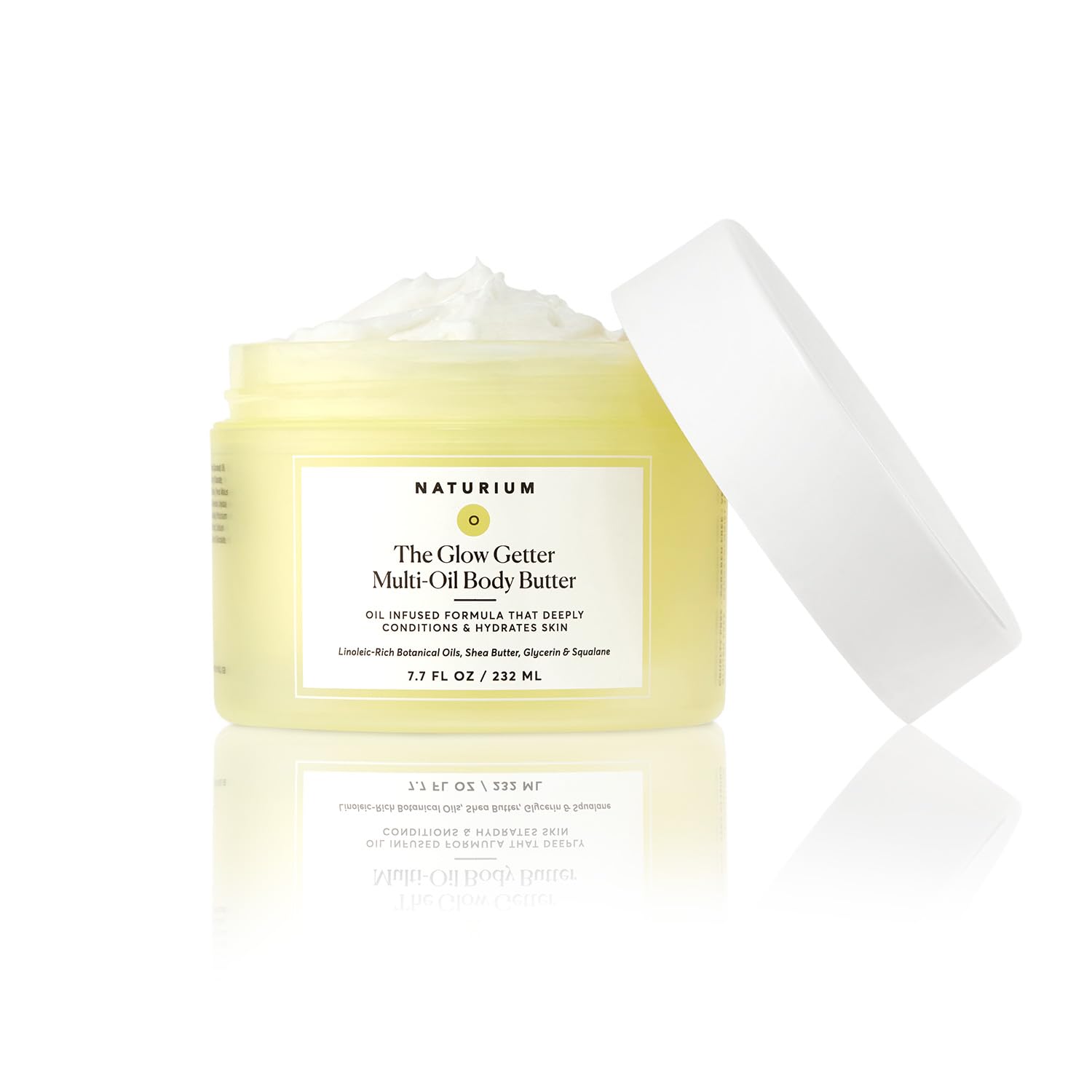 Naturium The Glow Getter Whipped Multi-Oil Body Butter - Firming & Hydrating | 232 g 3