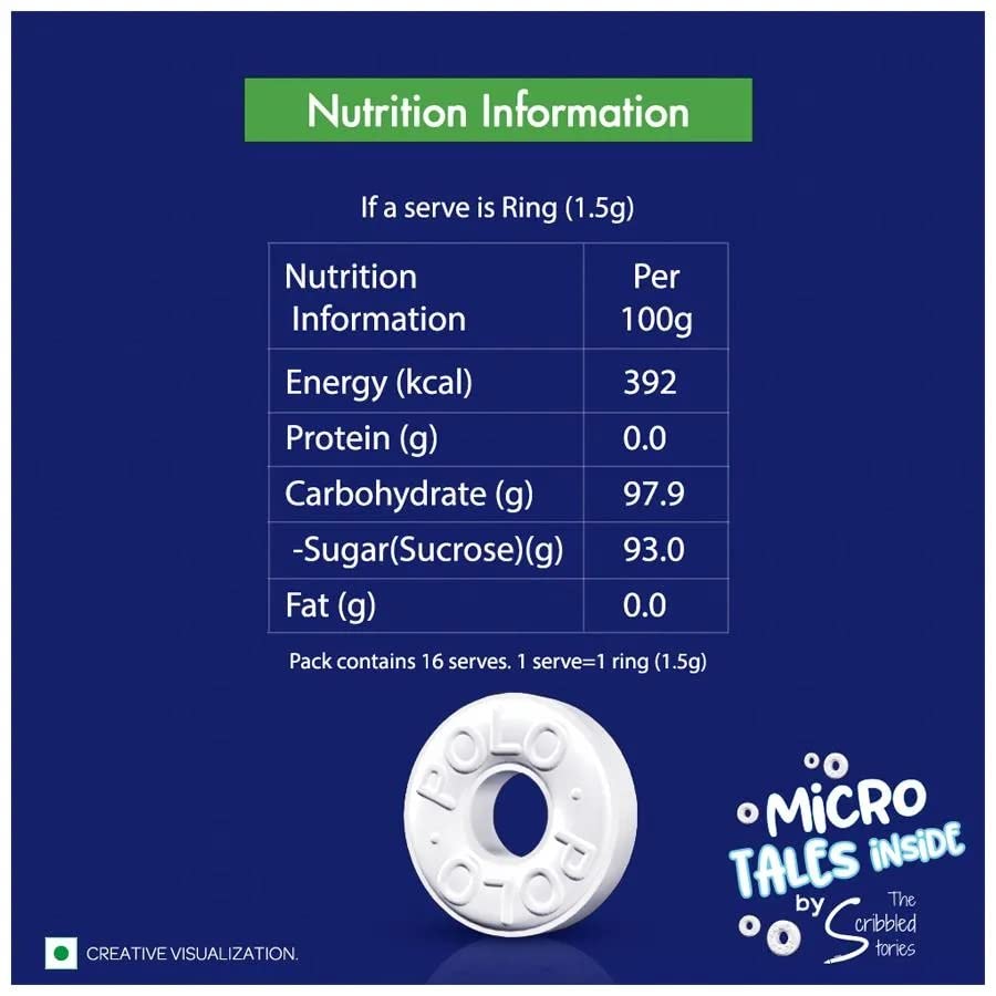 Polo Spearmint Mints Tube Multipack, 5 x 25 g 3