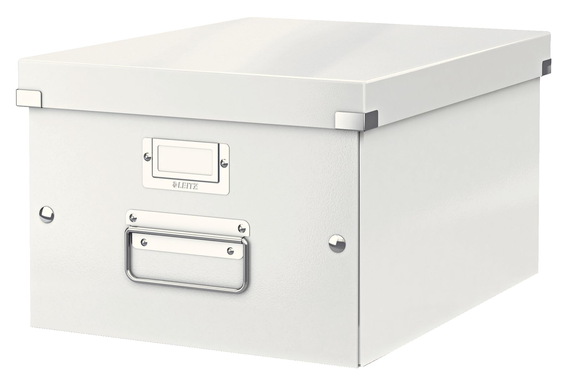 Leitz A4 Storage Box, Click & Store Range, 60440001, White, Medium 1