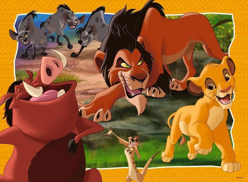 Ravensburger Disney Lion King 200-Piece Jigsaw Puzzle for Kids