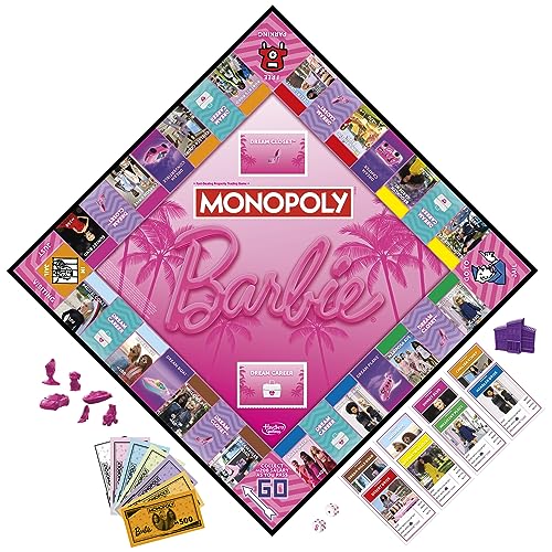 Monopoly Barbie Edition Board Game 7