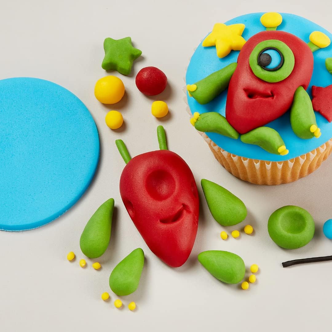 Renshaw - Just Roll With It Fondant Icing Fuschia Pink, 250g 3