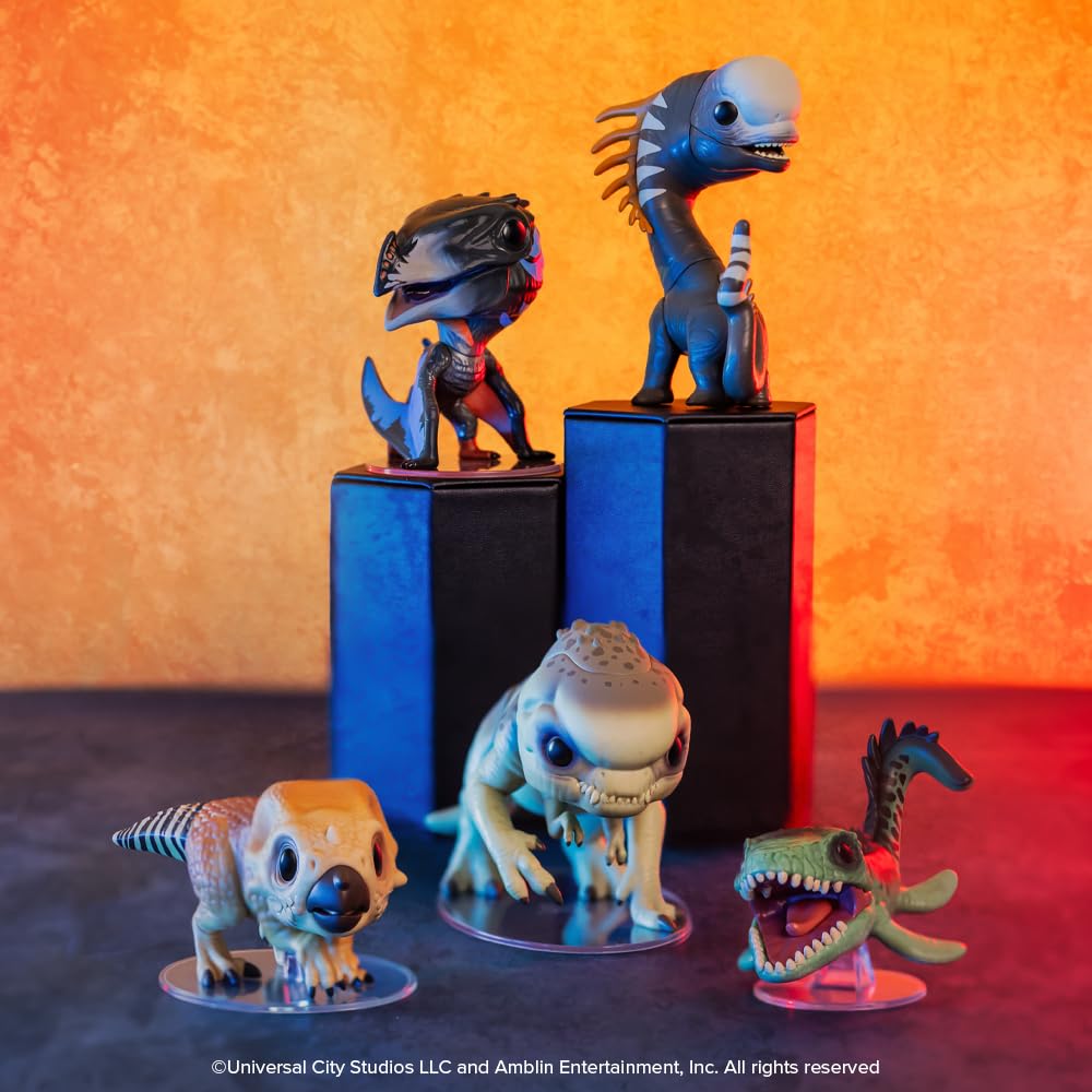 Funko Pop! Movies: Jurassic World (2025) - Distortus Rex Chibi Figure | Vinyl | Approx 3.75 Inches 3