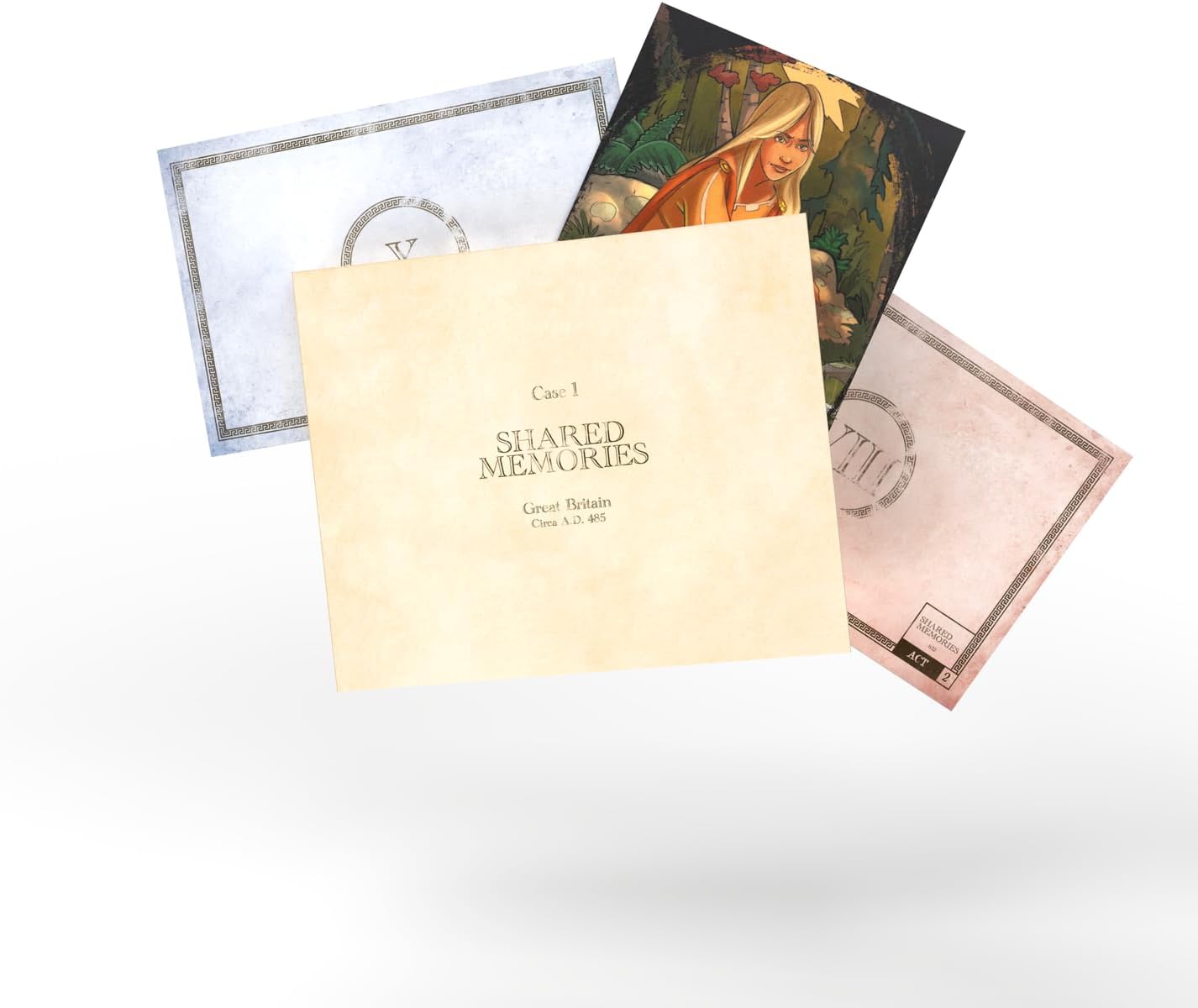 Space Cowboys Perspectives Blue Box Cooperative Mystery Card Game